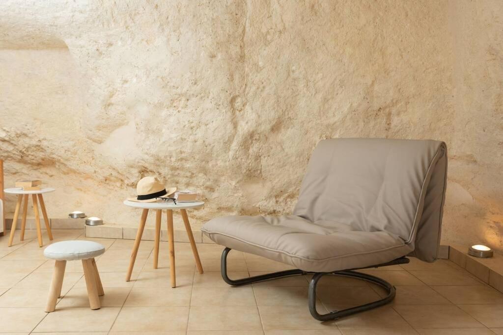 Nostos Cave Seaview Apartment มาตาลา ภายนอก รูปภาพ
